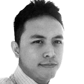 Black and white portrait of Vongsey Buddhiseth